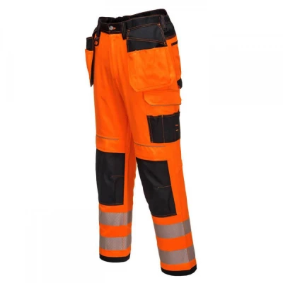 T501 - Pantaloni PW3 de lucru Holster HiVis / Portwest / Reflectorizanta