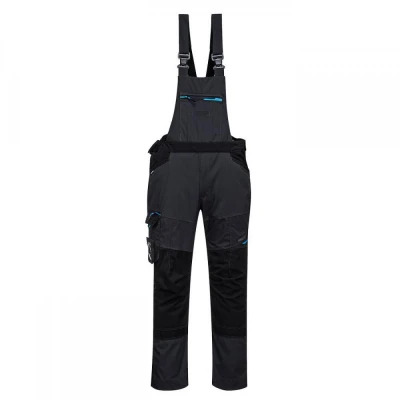 T704 - WX3 Pantaloni cu pieptar / Portwest / Pantaloni salopeta cu pieptar