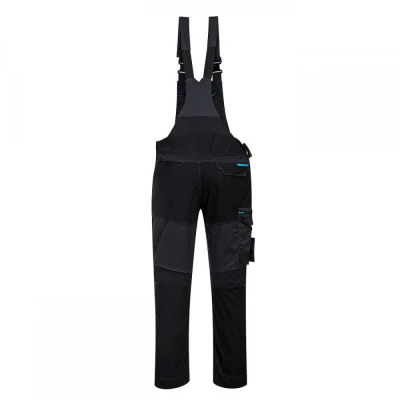 T704 - WX3 Pantaloni cu pieptar / Portwest / Pantaloni salopeta cu pieptar