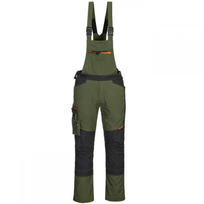 T704 - WX3 Pantaloni cu pieptar / Portwest / Pantaloni salopeta cu pieptar