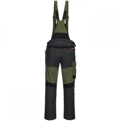 T704 - WX3 Pantaloni cu pieptar / Portwest / Pantaloni salopeta cu pieptar