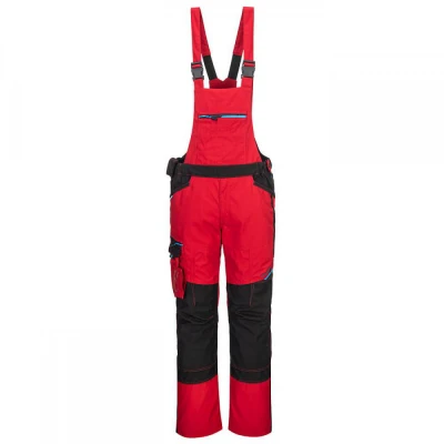 T704 - WX3 Pantaloni cu pieptar / Portwest / Pantaloni salopeta cu pieptar