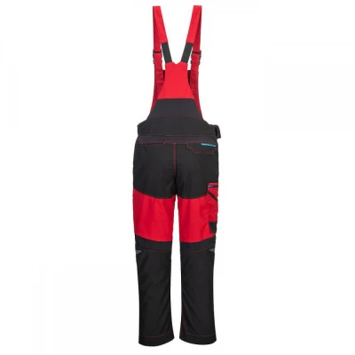 T704 - WX3 Pantaloni cu pieptar / Portwest / Pantaloni salopeta cu pieptar