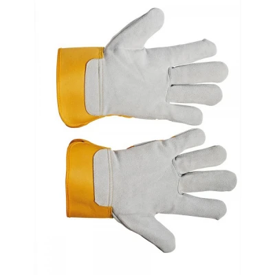 Manusi ACUTA GREY / Cerva / Piele cu textil