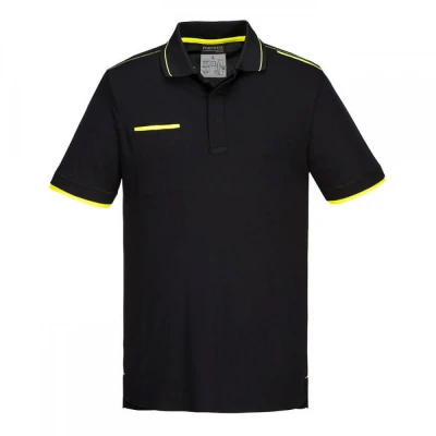 T722 - Tricou Eco Polo WX3 S/S / Portwest / Tricouri POLO (cu guler si nasturi)