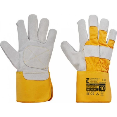 Manusi GRYLLE STRONG / Cerva / Piele cu textil