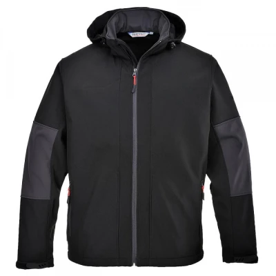 TK53 - Jacheta Softshell cu Gluga (3L) / Portwest / Jachete softshell