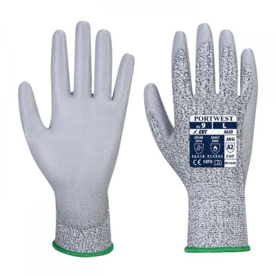 VA620 - Mănuși Vending Cut LR PU Palm / Portwest / Textile impregnate in poliuretan