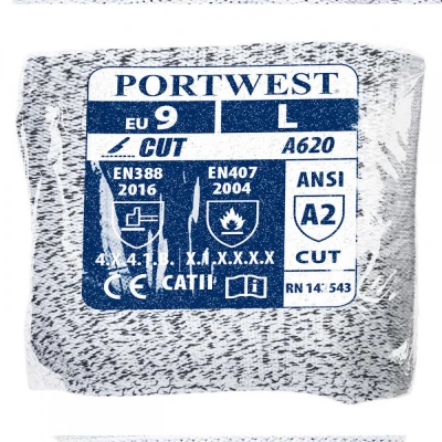 VA620 - Mănuși Vending Cut LR PU Palm / Portwest / Textile impregnate in poliuretan