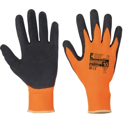 Manusi PALAWAN ORANGE / Cerva / Textile impregnate in latex