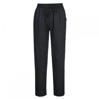 C076 - Pantaloni de bucatar din bumbac și țesătură / Portwest / Imbracaminte bucatari