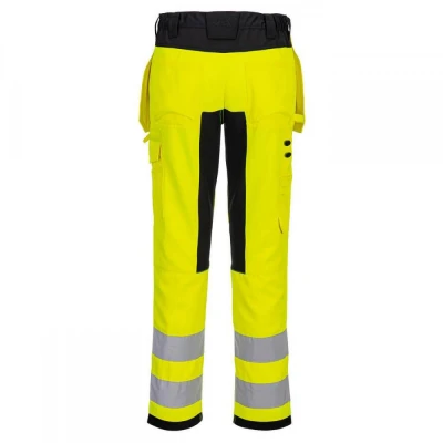CD889 - Pantaloni elastici HiVis WX2, cu buzunar H / Portwest / Reflectorizanta