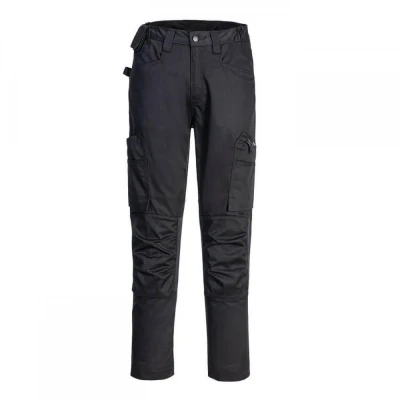 CD881 - Pantaloni de lucru elastici Eco WX2 / Portwest / Pantaloni salopeta talie
