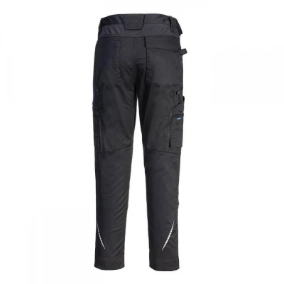 CD881 - Pantaloni de lucru elastici Eco WX2 / Portwest / Pantaloni salopeta talie