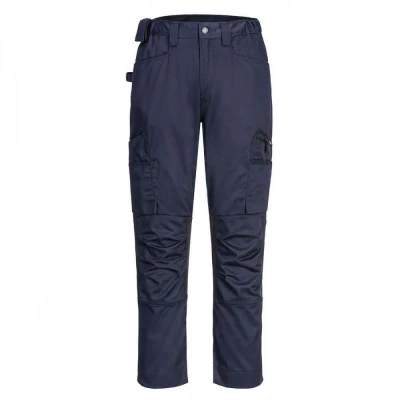 CD881 - Pantaloni de lucru elastici Eco WX2 / Portwest / Pantaloni salopeta talie