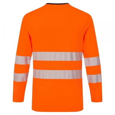DX416 - Tricou HiVis DX4 cu mânecă lungă / Portwest / Reflectorizanta