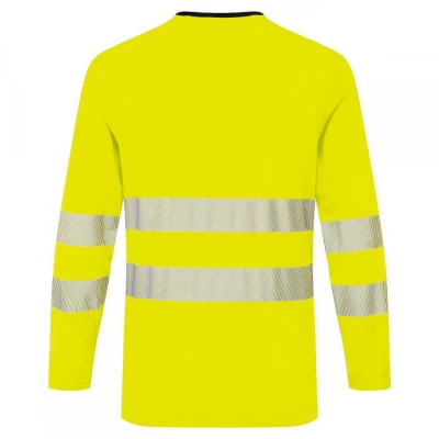 DX416 - Tricou HiVis DX4 cu mânecă lungă / Portwest / Reflectorizanta