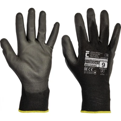 Manusi BUNTING EVOLUTION BLACK / Cerva / Textile impregnate in poliuretan
