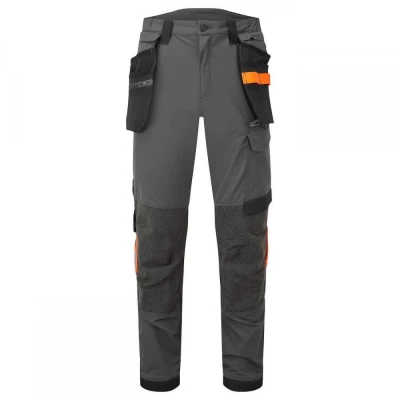 EV440 - Pantaloni de lucru elastici EV4, cu buzuna / Portwest / Pantaloni salopeta talie
