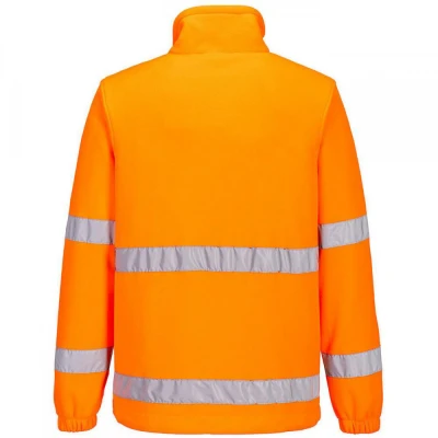 F302 - Fleece HiVis cu fermoar scurt / Portwest / Reflectorizanta