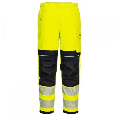FR409 - Pantaloni HiVis PW3 ignifugi, pentru femei / Portwest / Antistatica, ignifuga