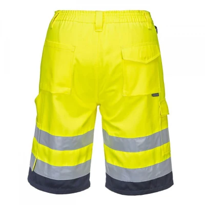 L043 - Pantaloni scurți HiVis din polibumbac / Portwest / Reflectorizanta