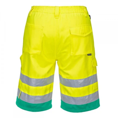 L043 - Pantaloni scurți HiVis din polibumbac / Portwest / Reflectorizanta