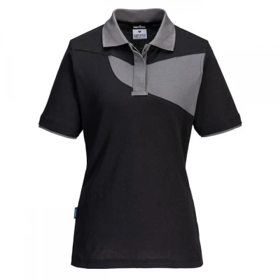PW219 - Tricou polo PW2 pentru femei / Portwest / Tricouri POLO (cu guler si nasturi)