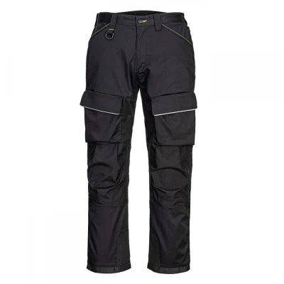 PW322 - Pantaloni PW3 pentru utilizare cu ham / Portwest / Pantaloni salopeta talie