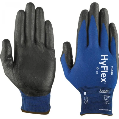 Manusi HYFLEX 11-816 / Cerva / Textile impregnate in nitril
