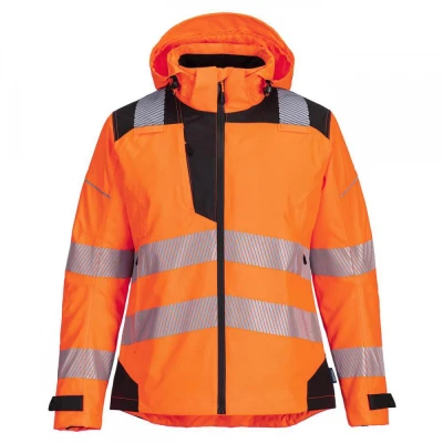 PW389 - Jachetă de ploaie HiVis PW3, pentru femei / Portwest / Reflectorizanta