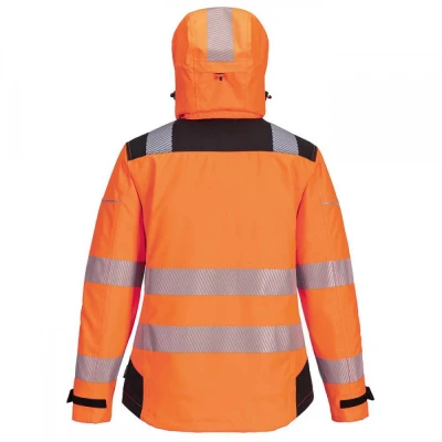 PW389 - Jachetă de ploaie HiVis PW3, pentru femei / Portwest / Reflectorizanta