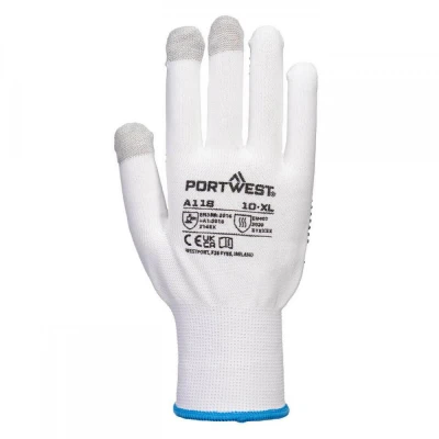 A118 - Mănuși TouchScreen cu puncte din PVC Grip 1 / Portwest / Textile impregnate in PVC
