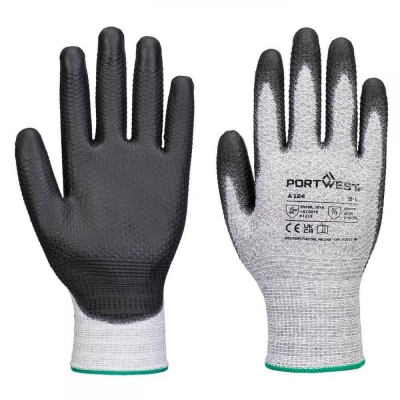 A124 - Mănuși Diamond Knit din poliuretan Grip 13  / Portwest / Textile impregnate in poliuretan