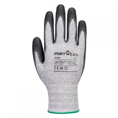 A124 - Mănuși Diamond Knit din poliuretan Grip 13  / Portwest / Textile impregnate in poliuretan