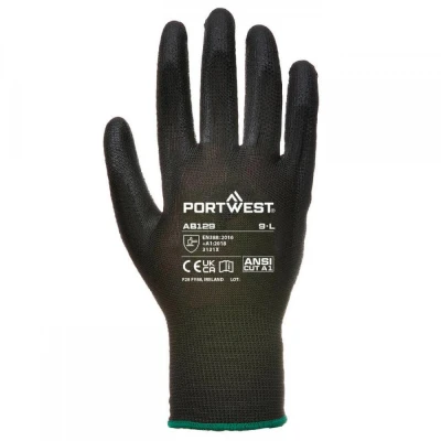 AB129 -  Mănuși Assembly (288 perechi) / Portwest / Textile impregnate in poliuretan