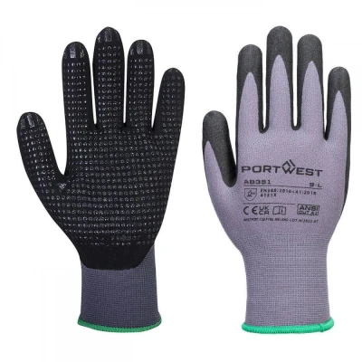 AB351 - Mănuși DermiFlex Essential (12 perechi) / Portwest / Textile impregnate in nitril