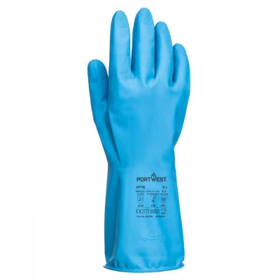 AP76 - Mănuși din latex Chemical B (12 perechi) / Portwest / Antichimice din latex