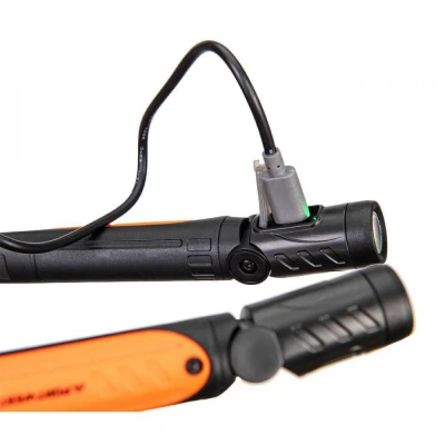 PA73 - Lanternă LED reîncărcabilă USB / Portwest / Lanterne cu prindere pe cap