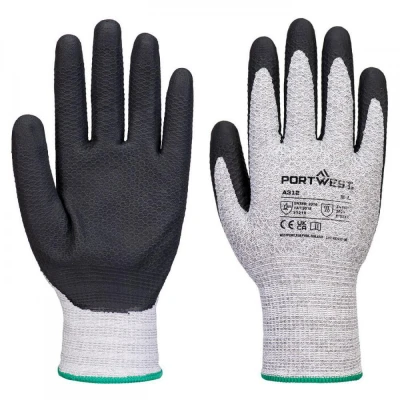 A312 - Mănuși TouchScreen din PVC Grip 13 (12 pere / Portwest / Textile impregnate in PVC