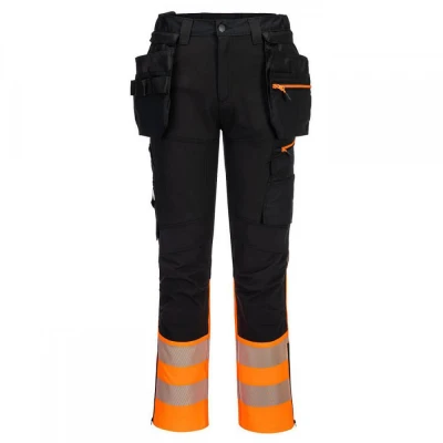 DX457 - Pantaloni HiVis DX4, cu buzunare Holster,  / Portwest / Reflectorizanta