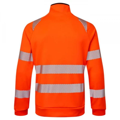 DX477 - Hanorac HiVis DX4 cu fermoar / Portwest / Reflectorizanta