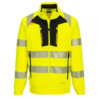 DX477 - Hanorac HiVis DX4 cu fermoar / Portwest / Reflectorizanta