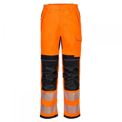 FR414 - Pantaloni de lucru HiVis ignifugi PW3 HVO / Portwest / Antistatica, ignifuga