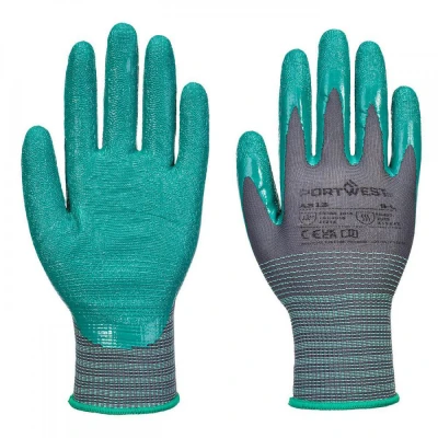 A313 - Mănuși din spumă de nitril Grip 15 (12 buc. / Portwest / Textile impregnate in nitril