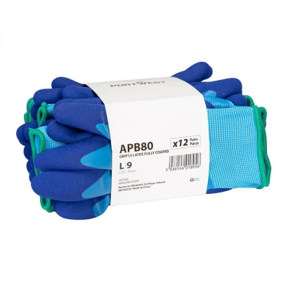 AP80 - Mănuși Liquid Pro (12 perechi) / Portwest / Textile impregnate in latex
