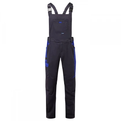 T746 - Pantaloni de lucru WX3 cu pieptar, pretabil / Portwest / Pantaloni salopeta cu pieptar