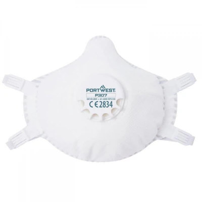P307 - Mască cu supapă FFP3 reutilizabilă (5 buc.) / Portwest / Semimasti simple cu supapa FFP3
