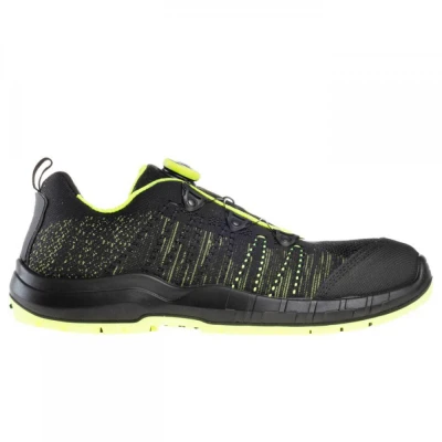 Pantofi de protecție LE MANS TOP BLACK YELLOW LOW  / AboutBlu / Pantofi protectie S3L
