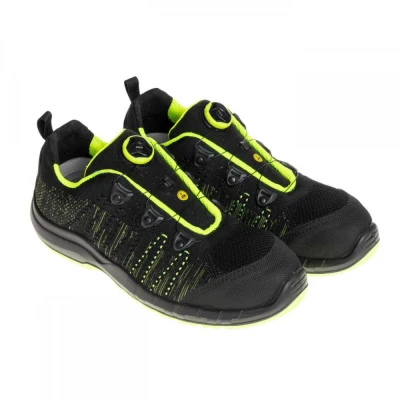 Pantofi de protecție LE MANS TOP BLACK YELLOW LOW  / AboutBlu / Pantofi protectie S3L